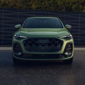 Close-up of the front of an Audi Q5 Sportback