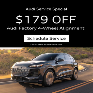 Audi Factory 4 Wheel Alignment