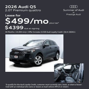2026 Audi Q5 Lease Offer