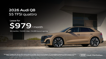 Lease The Audi Q8 in Manhattan NY