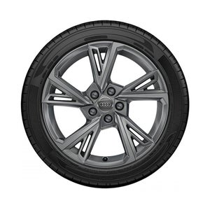 5-V-twin spoke (S design), Graphite Grey, for the Audi A3, S3