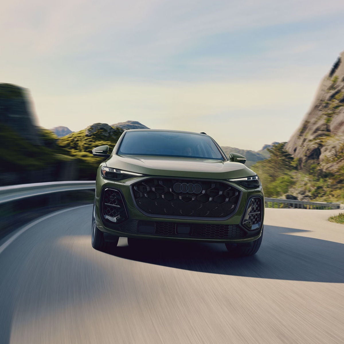 2026 Audi Q5 front view performance shot