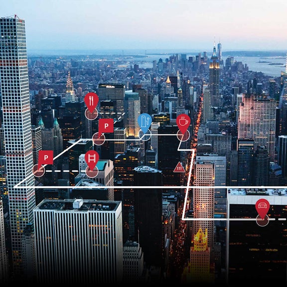 Illustration d’Audi connect.