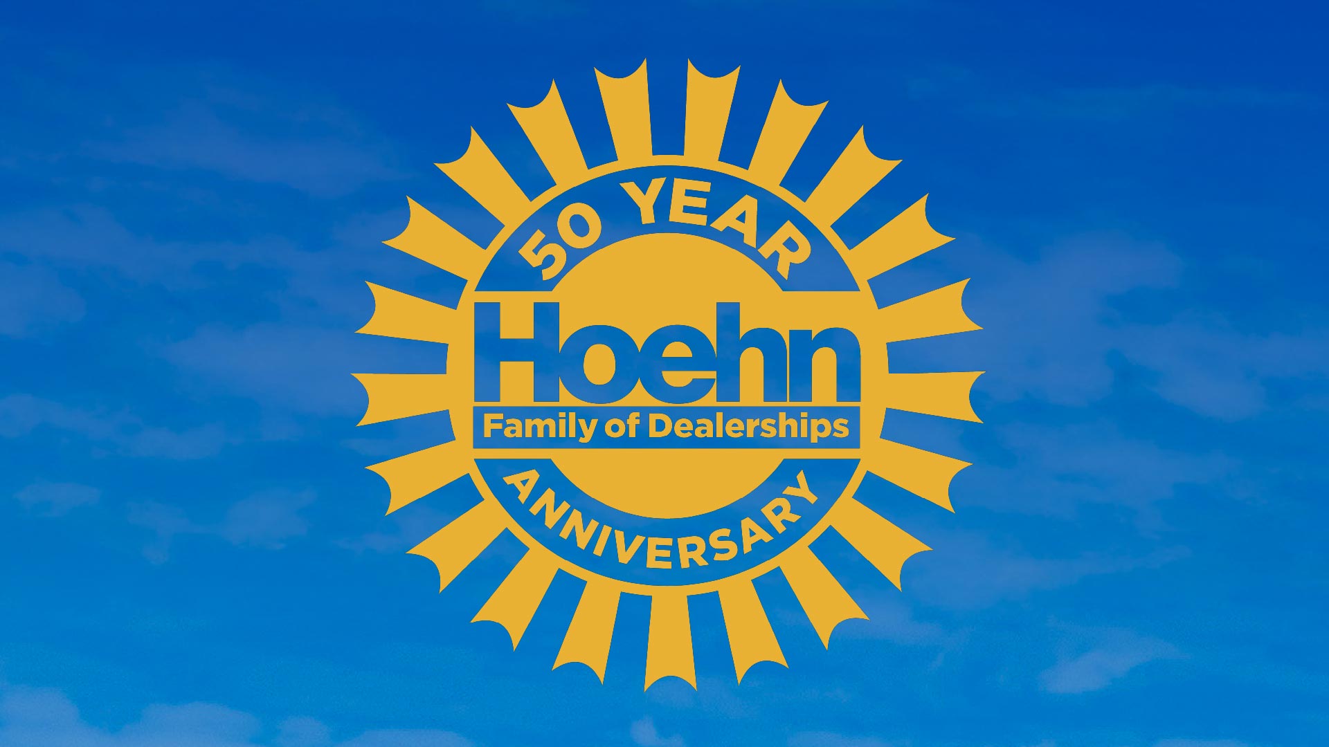 50 Year Hoehn Dealership Family Anniversary