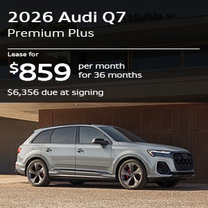 2026 Audi Q7 Specials