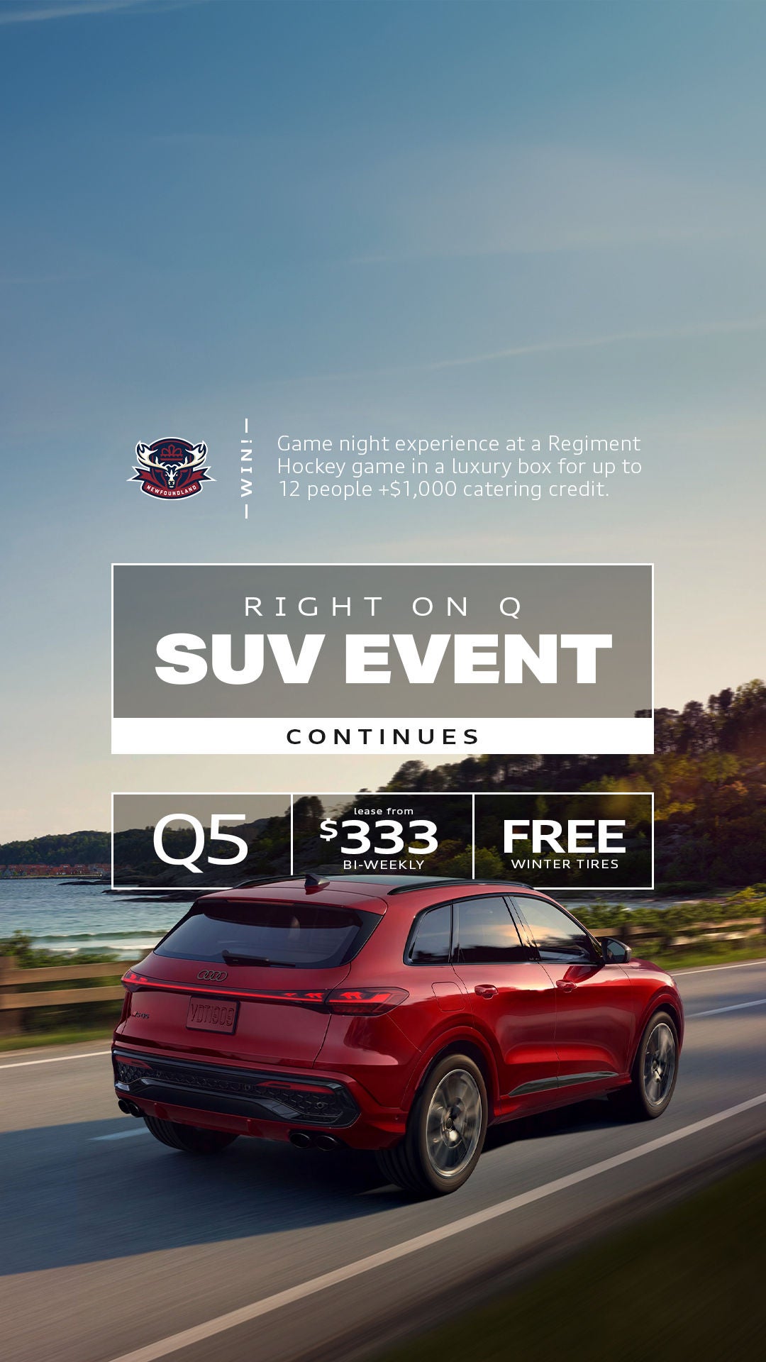Lease the Q5 from $333 bi-weekly.