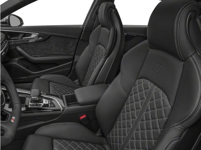 Interior view of an Audi S4