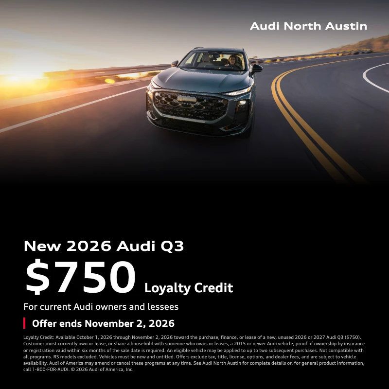 Audi Q3 Offer