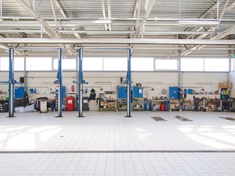 View of service center. 