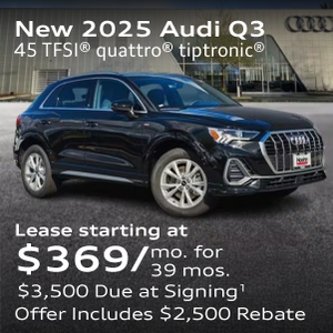 New 2025 Audi Q3 45 TFSI® quattro® tiptronic®