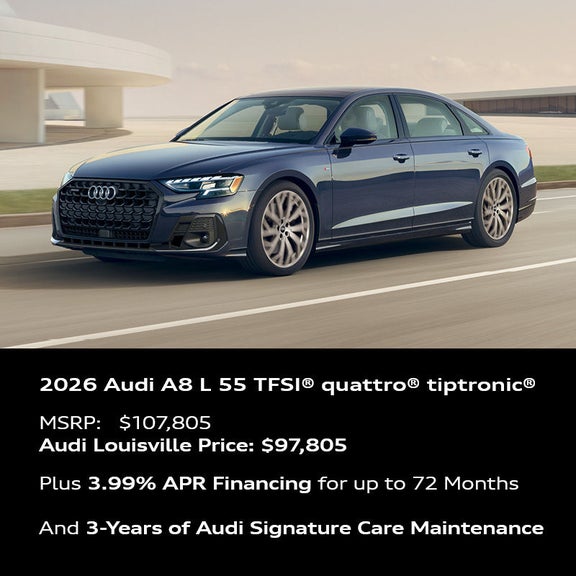 2026 Audi A8 L 55 TFSI® quattro® tiptronic®