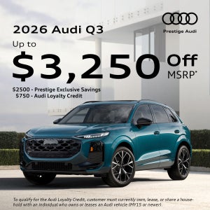 2026 Audi Q3 - Discount Offer