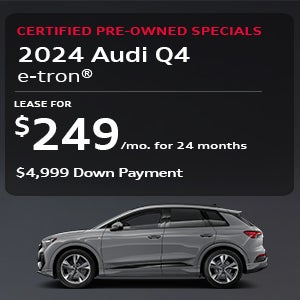 Audi Q4 CPO Special