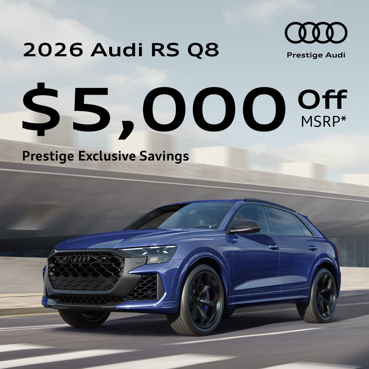 2025 Audi RS Q8 - $5,000 Off MSRP