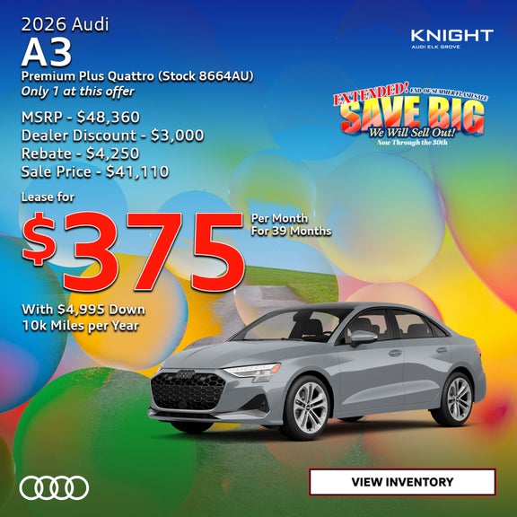 Audi A3 Sale