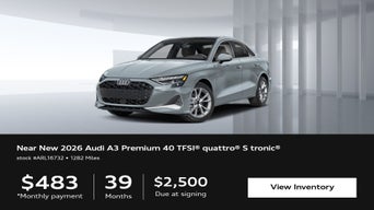 2026 Audi A3 Sedan Premium 40 TFSI® quattro® S tronic®