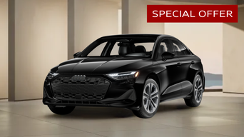 Front view of 2026 Audi A3