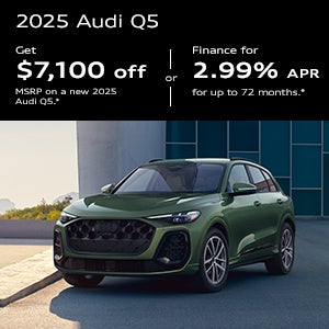 Side view of an Audi Q5