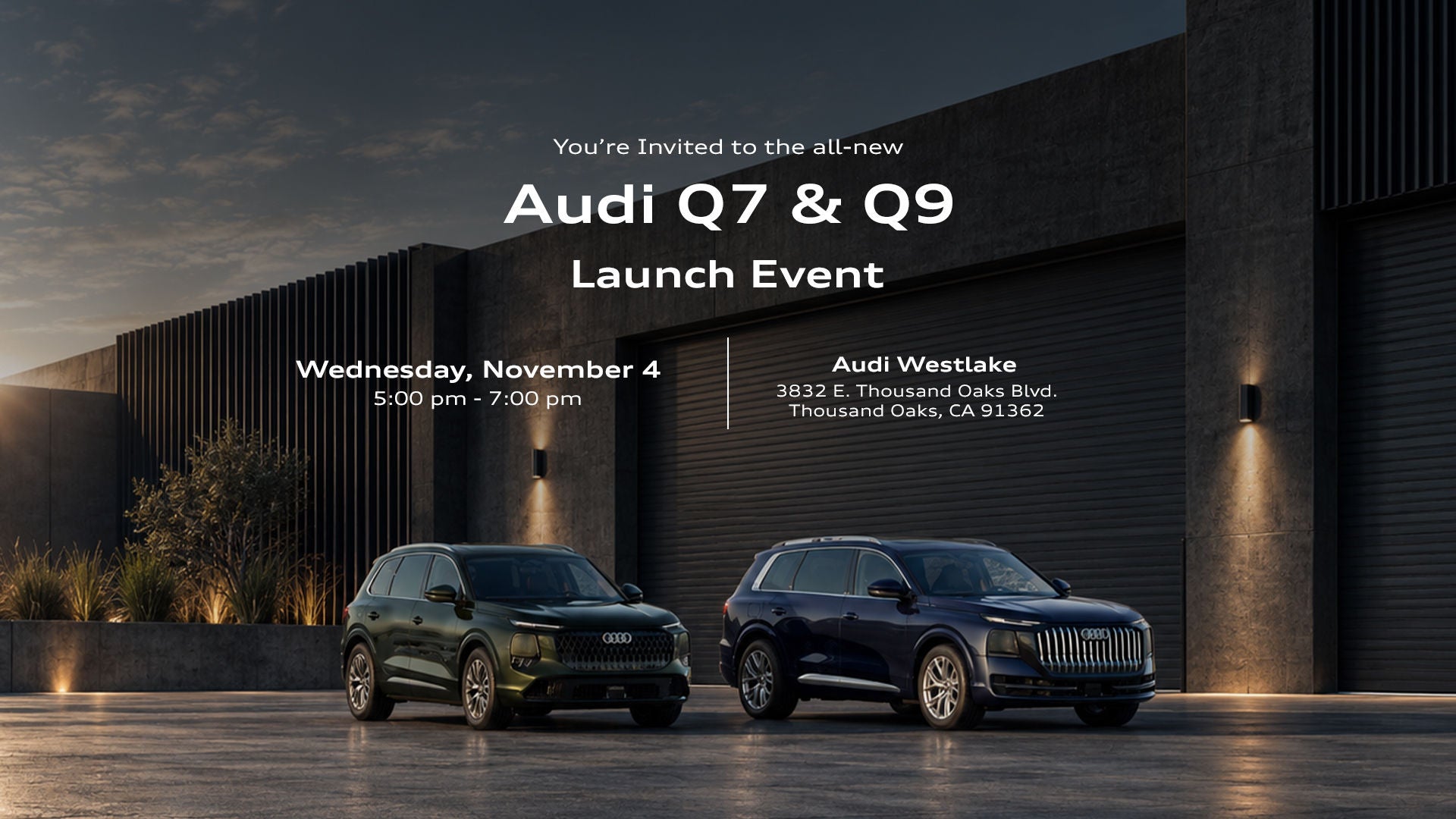 Audi Westlake dealership in Thousand Oaks
