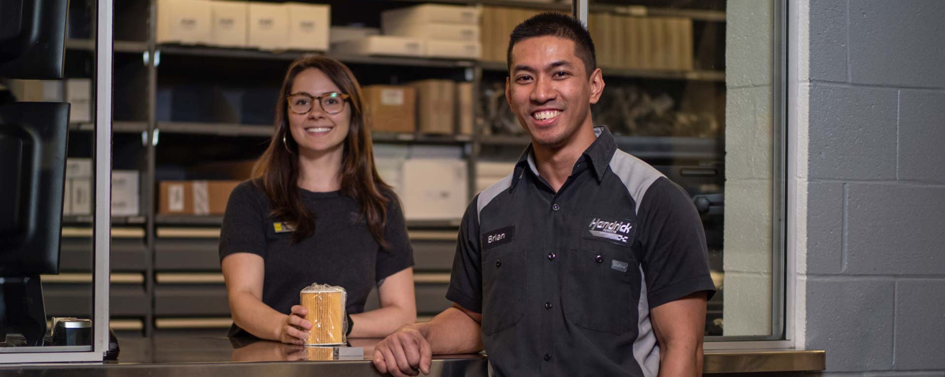 Audi service technician.