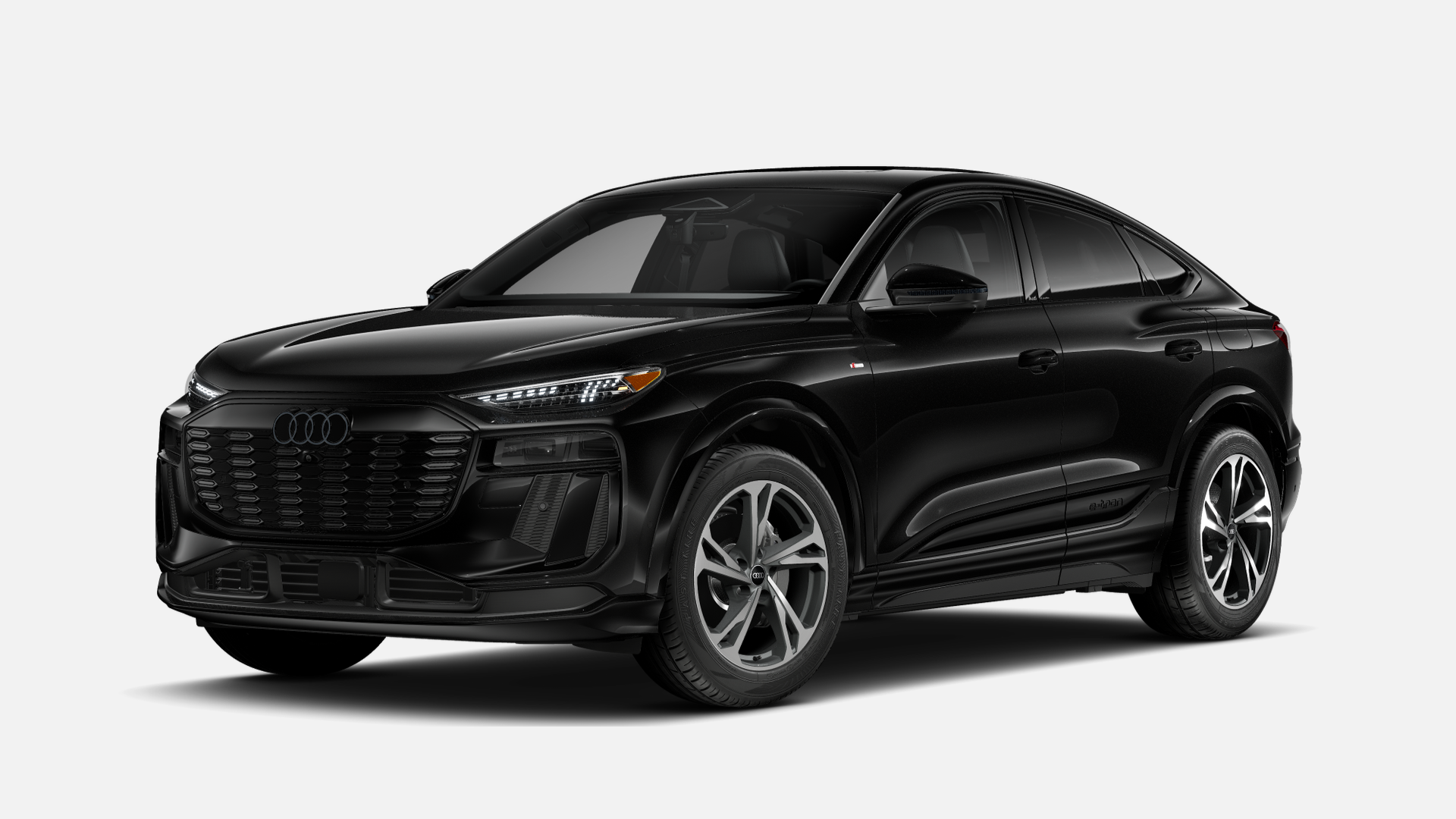 SQ6 Sportsback e-tron 2026 in black.