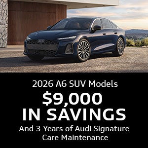 2026 A6 Sedan Models