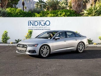 Pre-Owned 2025 Audi A6 Sedan front facing