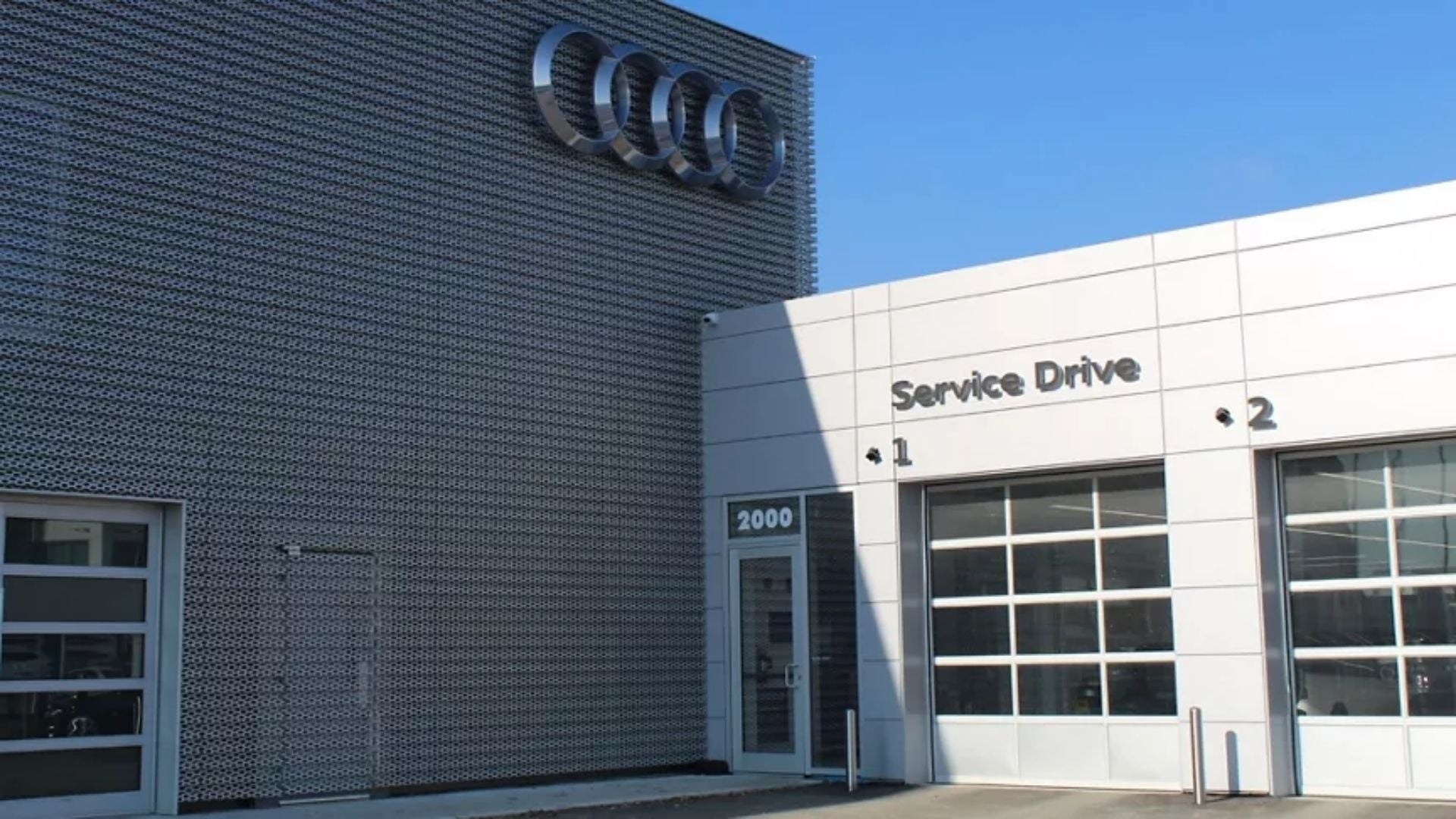 building shot of audi durham service drive