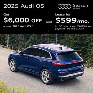 Front View of a new 2025 Audi Q5