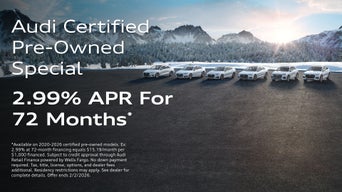 2.99% APR For 72 Months*