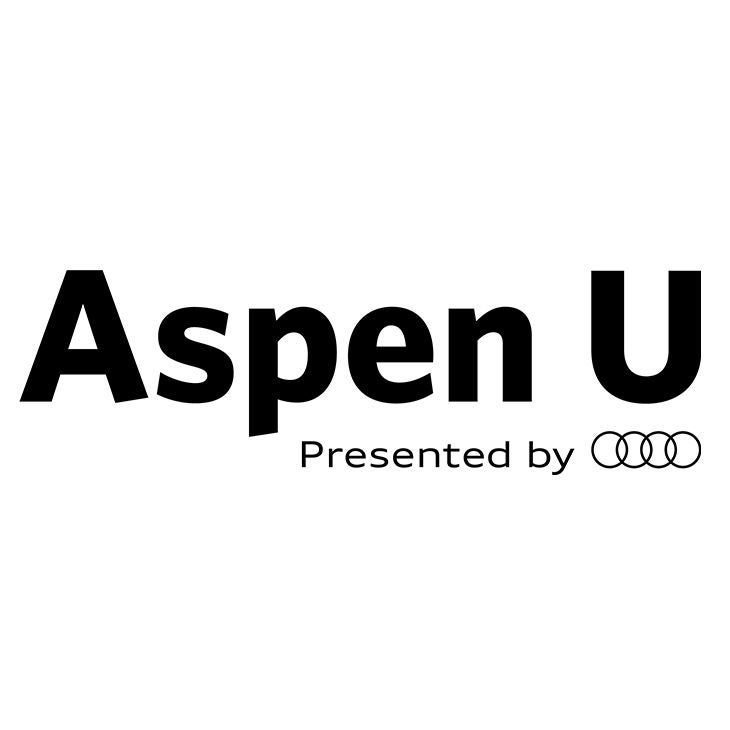 Aspen U presented by Audi logo.