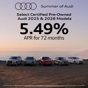 Front/Side View of Audi