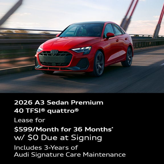 2026 A3 Sedan Premium 40 TFSI® quattro®