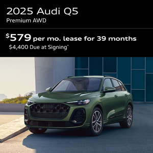 2025 Q5 PREMIUM   AWD: Lease for $579 per month for 39 with $4400 due at signing  