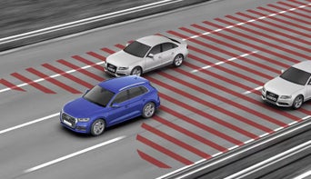 Side assist with rear cross traffic assist