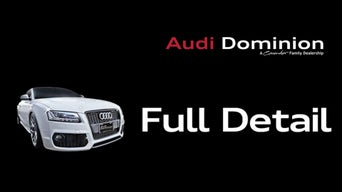 Service technician serving vehicle.