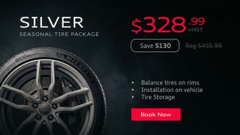 Silver seasonal tire package