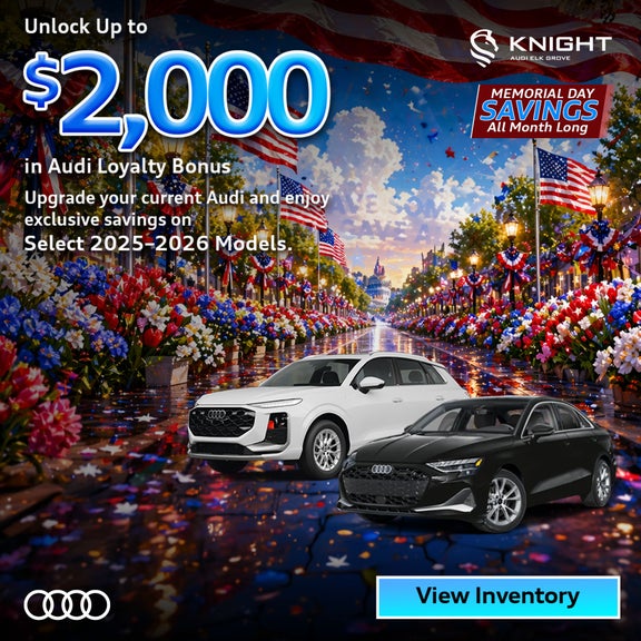 Audi Loyalty Bonus