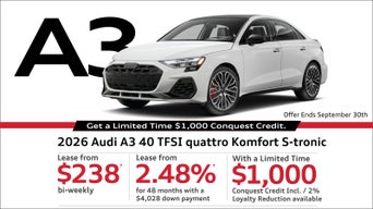 Audi A3.