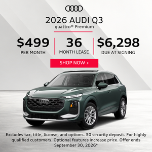 Audi Chantilly Q3 offer