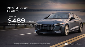 Lease the Audi A5 in Manhattan NY