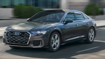 Lifestyle image of a 2025 Audi A6 