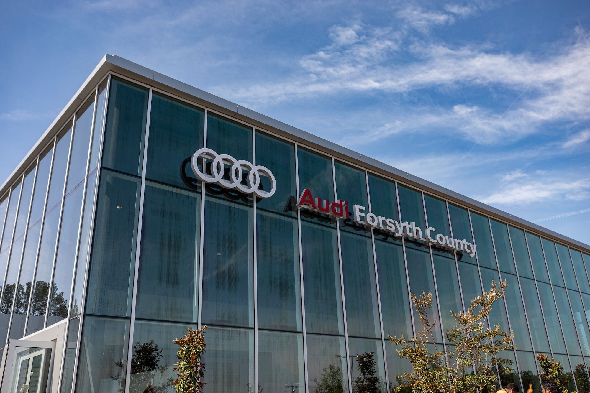 Audi Forsyth County dealership.
