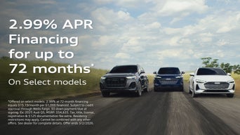 2.99% APR Financing for up to 72 months*