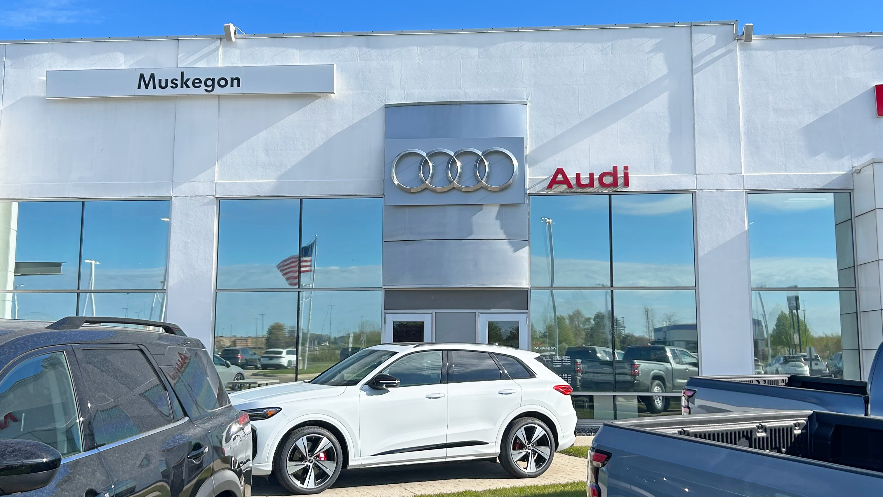 Front view of Audi Muskegon