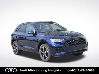 Side profile view of an Audi Q5