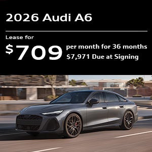 2026 Audi A6 Specials