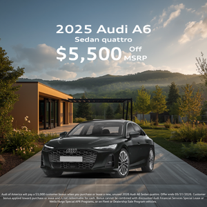 Audi A6 side view