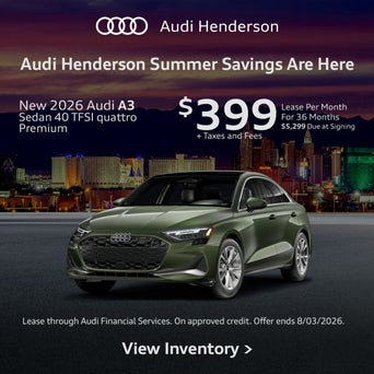 Audi A3 Special