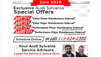 May 2026 Service Offers